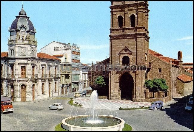 Plaza mayor de la bañeza (león)