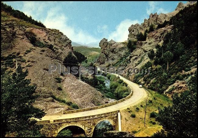 Vista panorámica de las conjas en prioro (león)