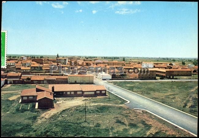 Vista panorámica de santa maría del páramo (león)