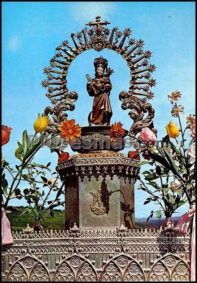 Imagen de nuestra señora de la velilla en la mata de monteagudo (león)