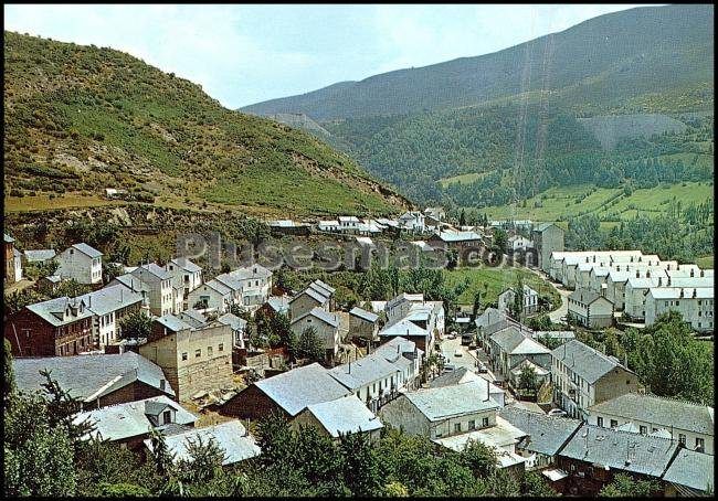 Vista parcial de villaseca de laciana (león)