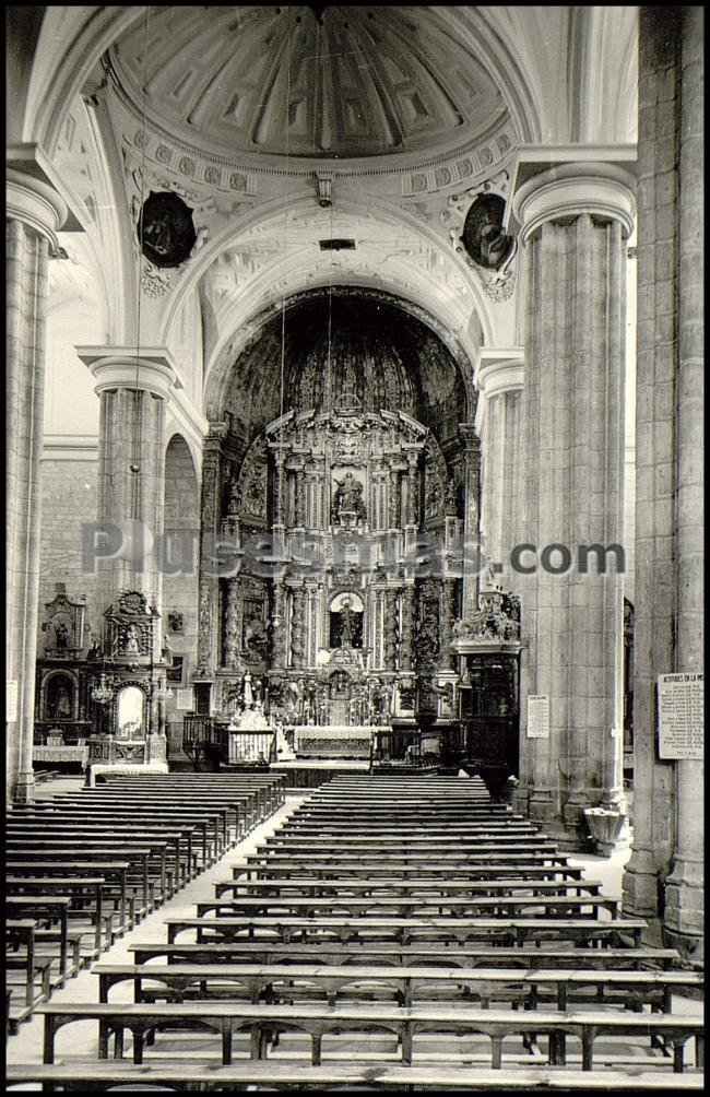 Nave central de la iglesia de santa eugenia en becerril del campo (palencia)
