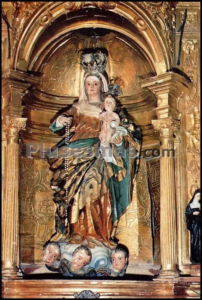 Virgen del rosario en belmonte de campos (palencia)