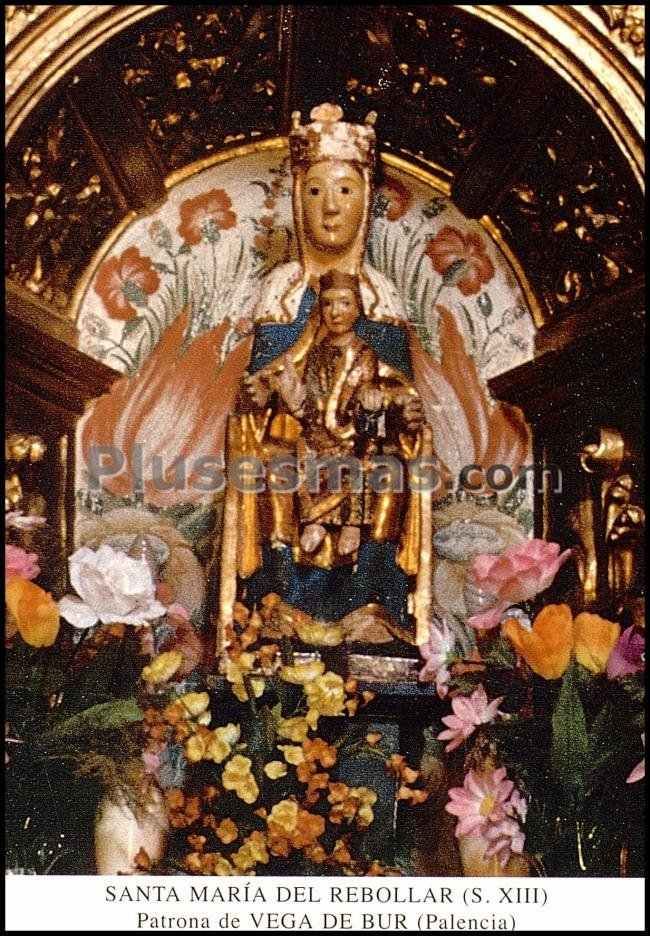 Santa maría del rebollar s.xiii, patrona de vega de bur (palencia)