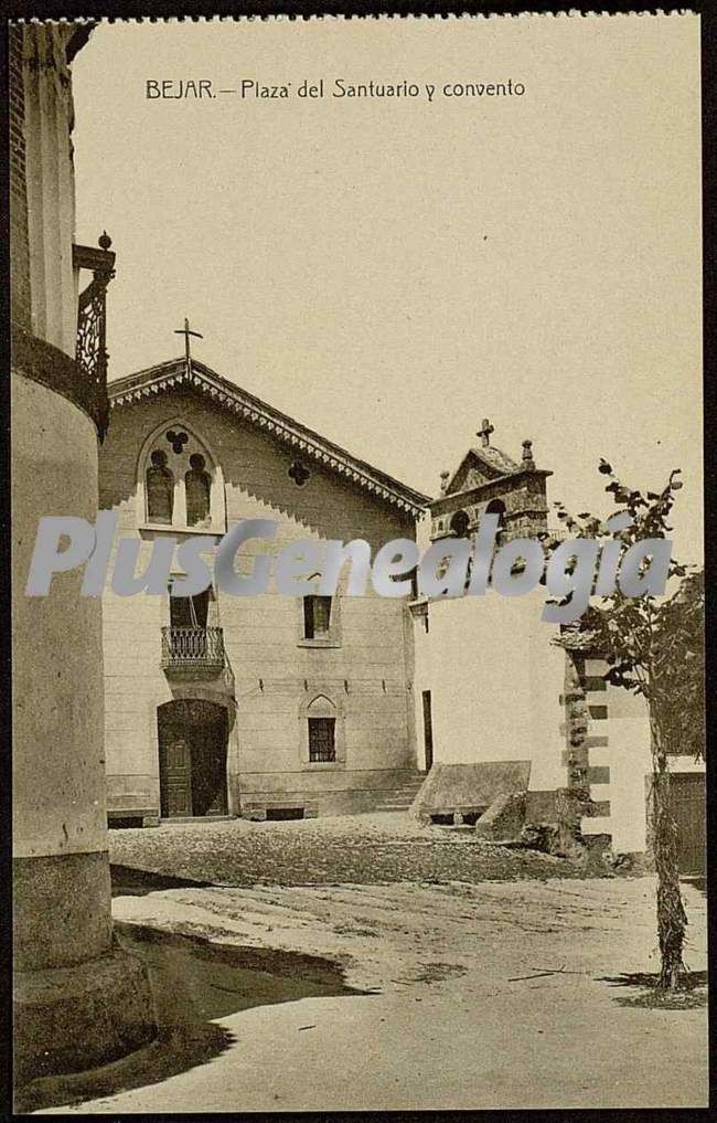 Plaza del santuario y covento de bejar (salamanca)