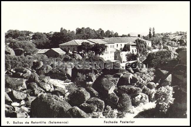 Imagen general de los baños de retortillo (salamanca)