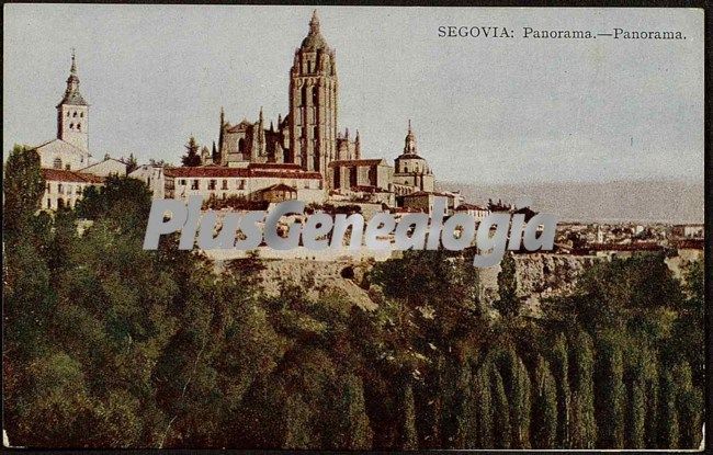 Panorama de segovia (en color)