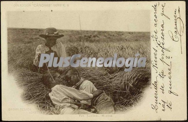 Niños en el campo de segovia