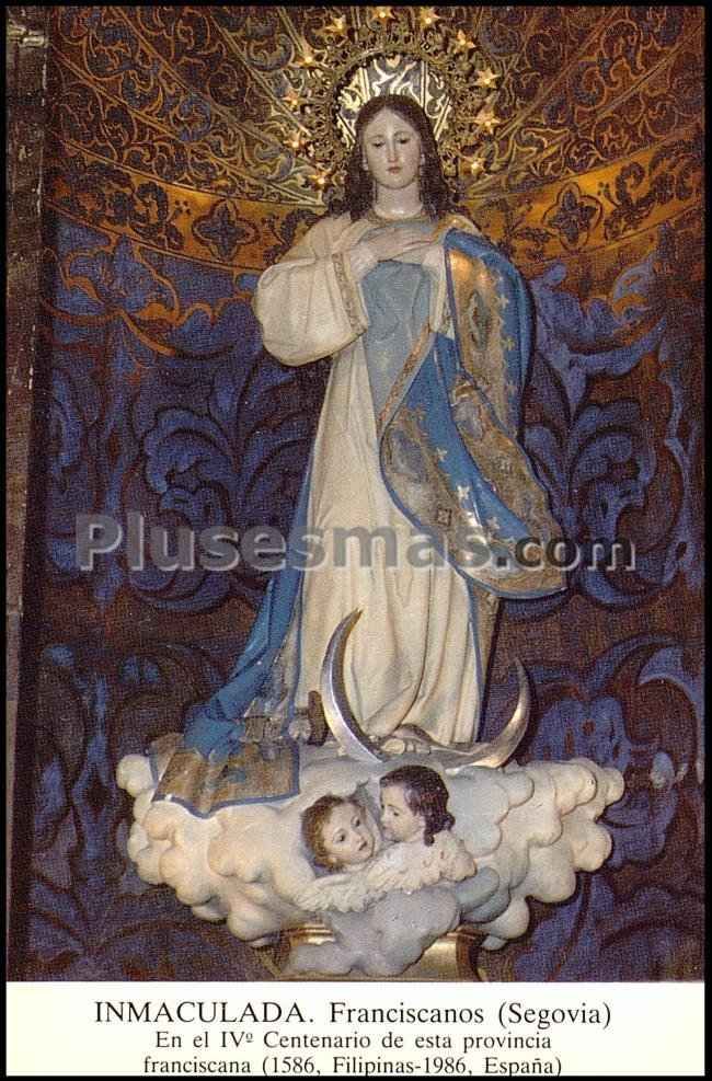 Inmaculada. franciscanos (segovia)