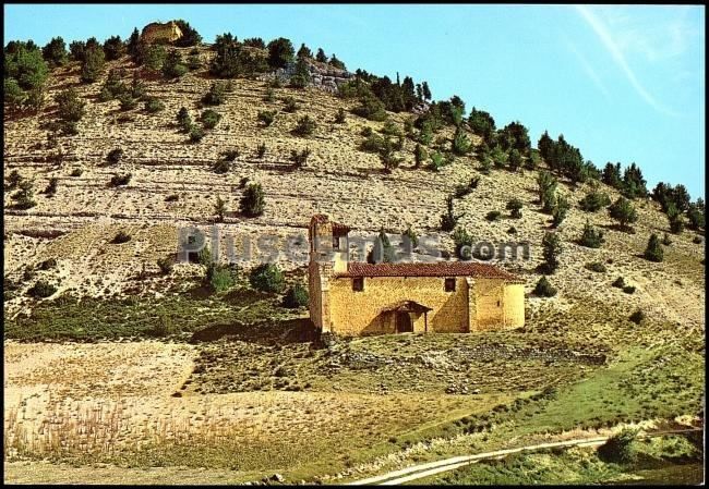 Ermita de la virgen del valle y castillo de muriel de la fuente (soria)