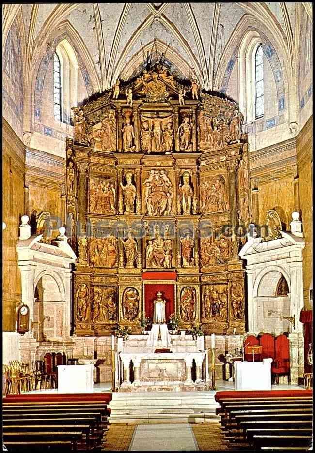 Retablo del altar mayor de olvega (soria)