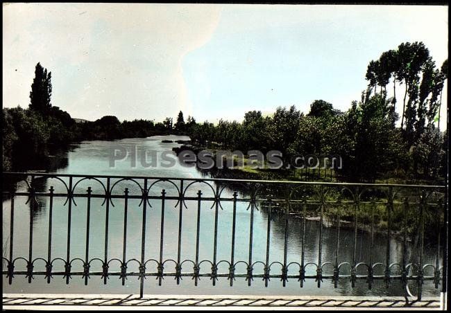Río pisuerga a su paso por herrera de duero (valladolid)