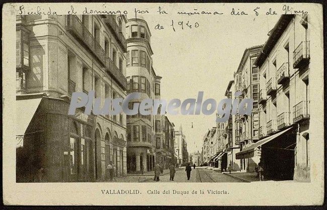 Calle del duque de la victoria de valladolid