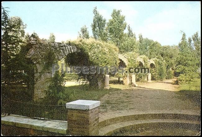 Restos del acueducto de villagarcía de campos (valladolid)