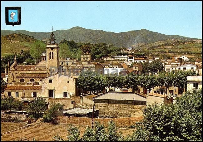 Vista del pueblo Alella (Barcelona)