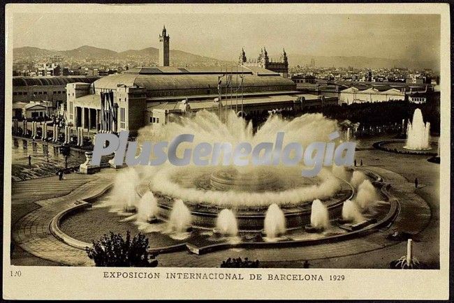 Fuente Monumental de Barcelona