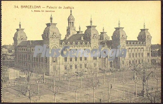 Palacio de Justicia en Barcelona
