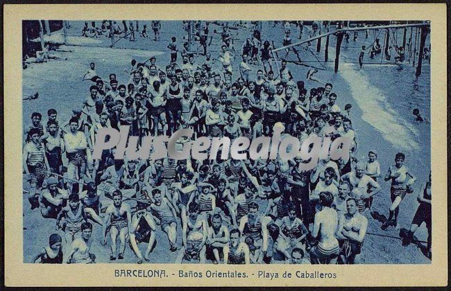 Baños orientales en la Playa de Caballeros en Barcelona