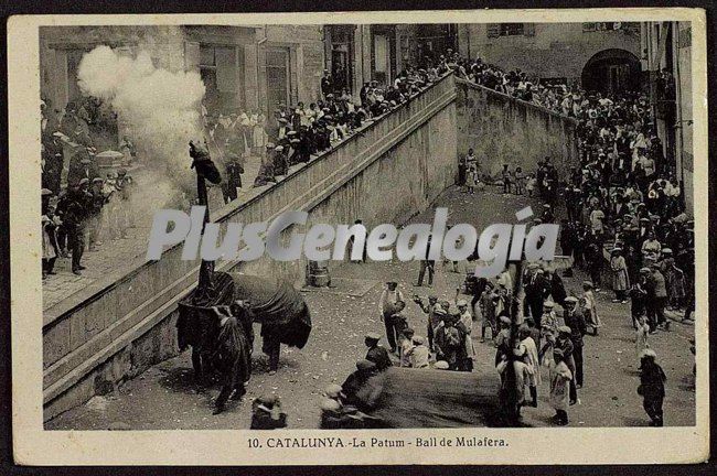 La Patum Ball de la Mulafera de Berga (Barcelona)