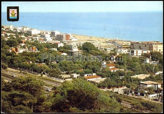 Vista Parcial de Castelldefels en Barcelona