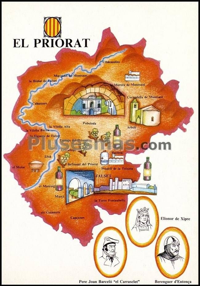 Comarca del Priorat en Barcelona