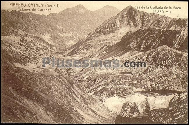 Estanys de Carancá dentro del Pirineo Catalán