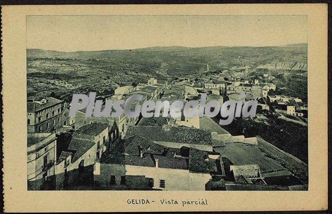 Vista Parcial de Gelida (Barcelona)