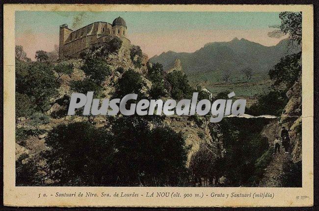 Gruta y Santuario de Nuestra Señora de Lourdes de la Nou de Berguedá (Barcelona)