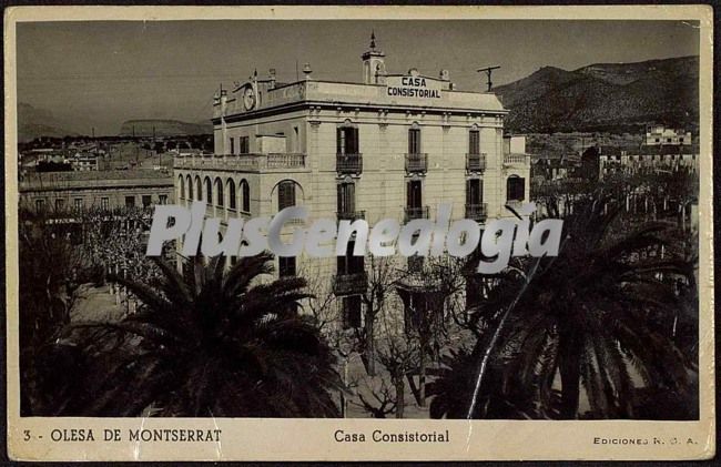 Casa Consistorial de Olesa de Montserrat (Barcelona)