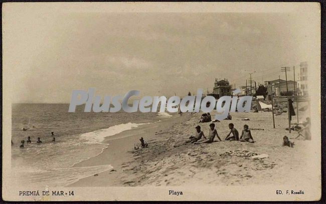 Playa de Premiá de Mar (Barcelona)