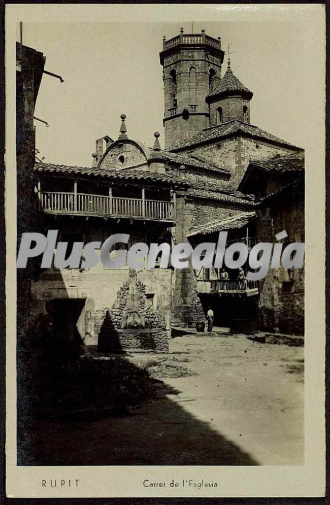 Carrer de L´Eglesia de Rupit (Barcelona)
