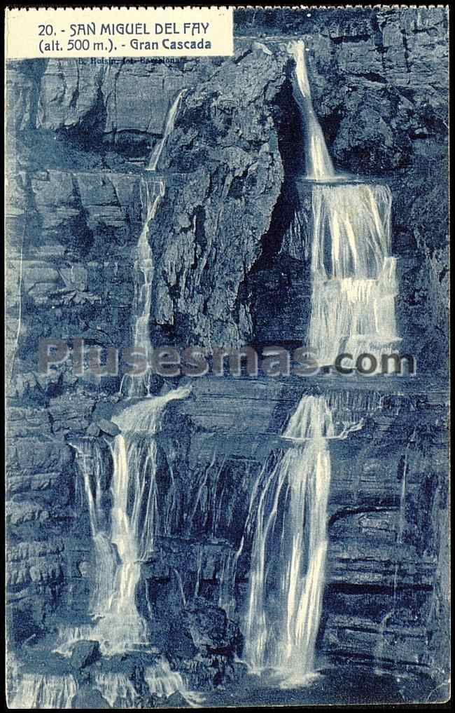 San Miguel del Fay-Gran Cascada en Barcelona