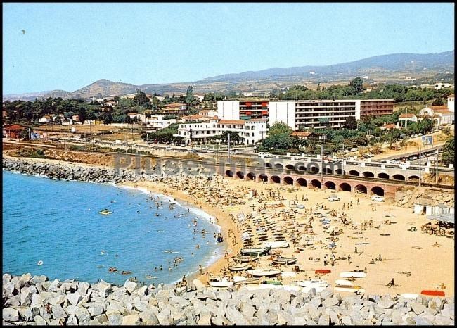 Play de San Andrés de Llavaneras en Barcelona