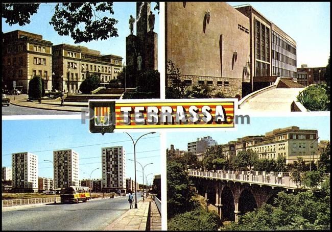 Diferentes aspectos de Terrassa en Barcelona