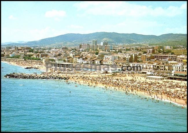 Vista Aérea, Playa y Club Náutico (Barcelona)