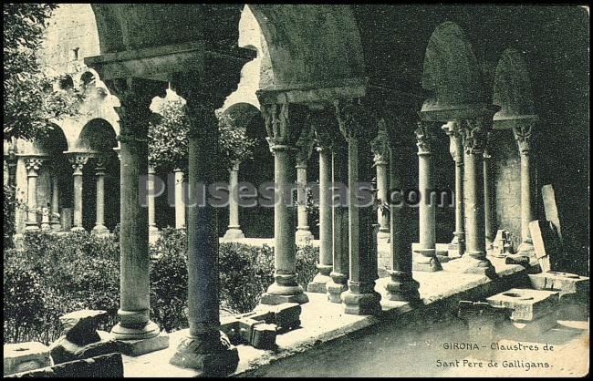 Claustres de sant pere de galligans (gerona)
