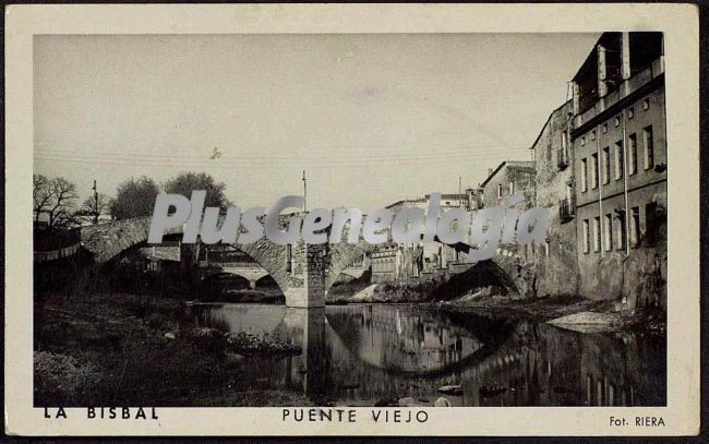 Puente viejo de la bisbal (girona)