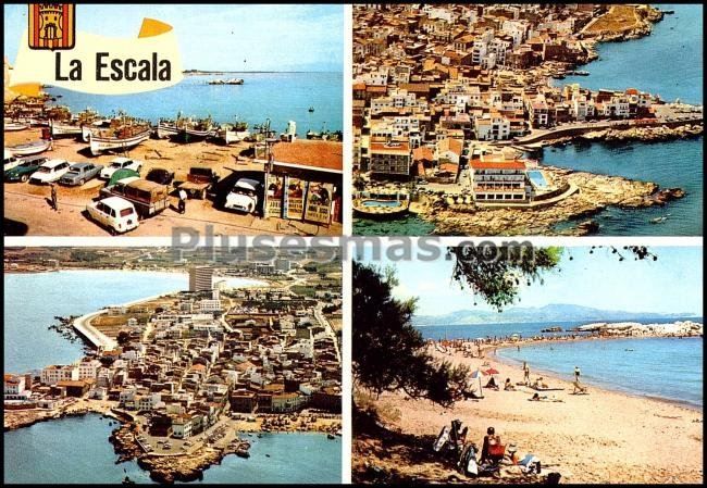 Costa brava en la escala (gerona)