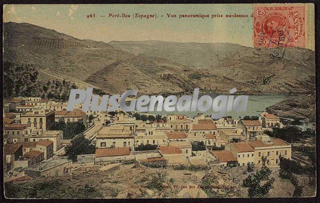 Vue panoramique de port bou (girona)