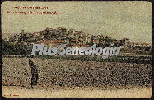 Vista général de puigcerdá (girona)
