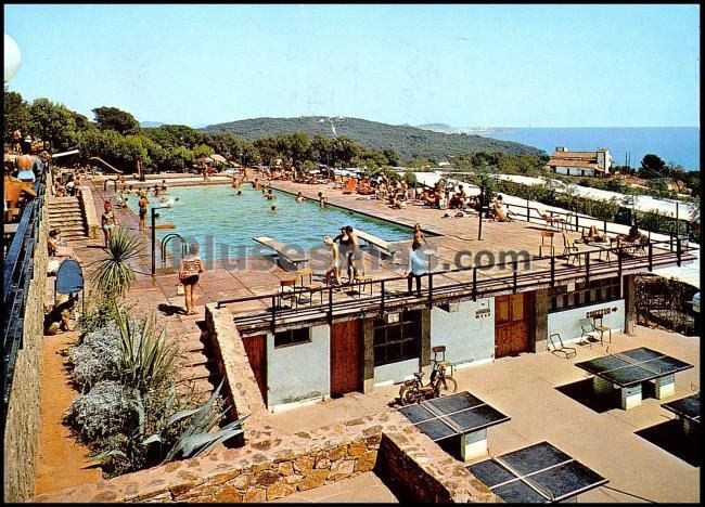 Camping en costa brava de sa riera (gerona)