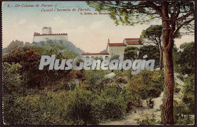 Castell i hermita de farnés de sant pere de roda (girona)