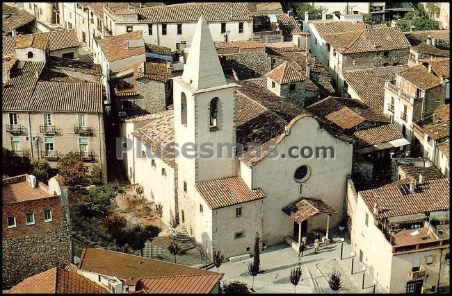 Església parroquial en la cellera de ter (lleida)