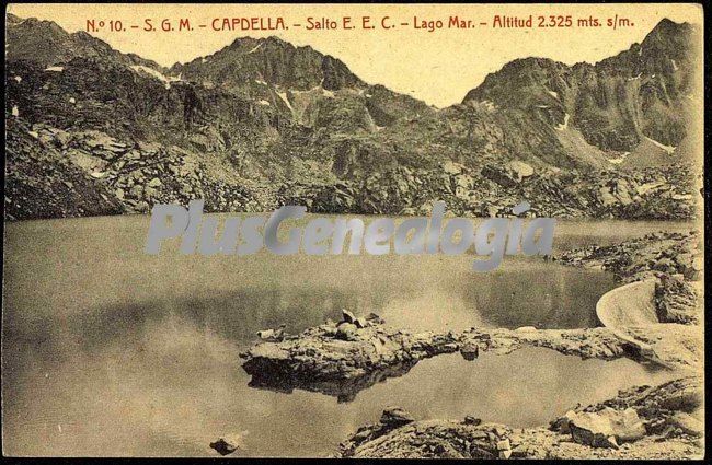 Lago mar de capdellena (lleida)