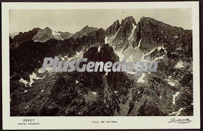 Vall de ratera de espot (lleida)