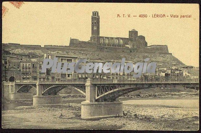 Vista parcial de lleida