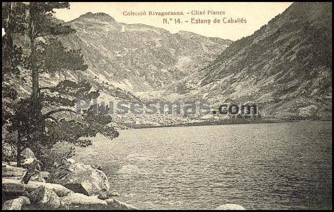 Estany de caballés en lleida