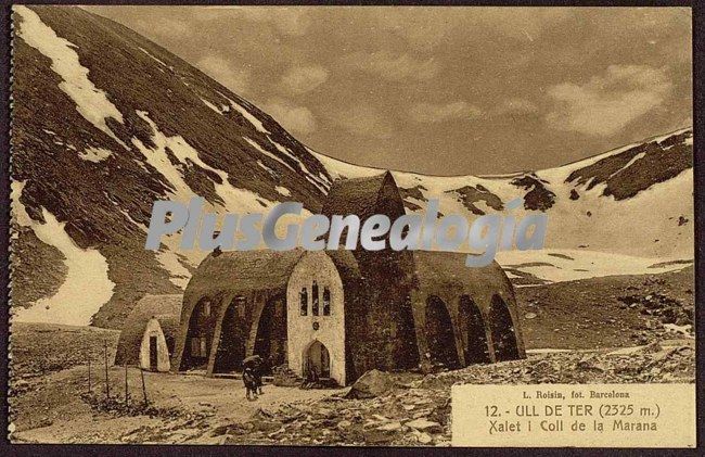 Xalet i coll de la marana del pirineo de lleida