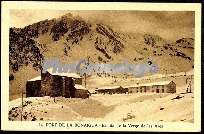 Ermita de la verge de les ares del puerto de la bonaigua (lleida)