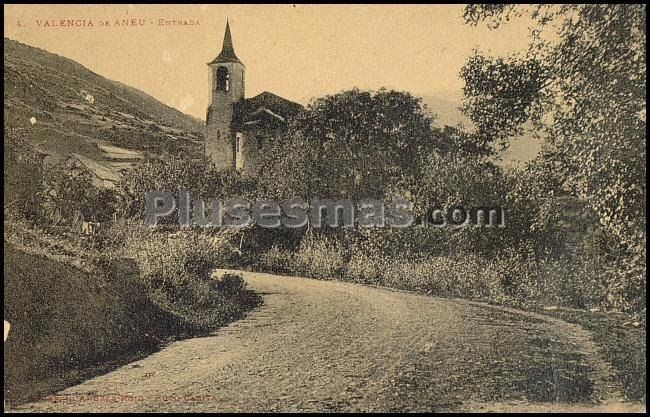 Entrada a valencia de aneu (lleida)